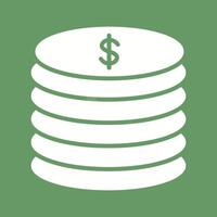 Stack of Coins Vector Icon