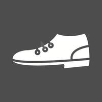 icono de vector de zapatos casuales