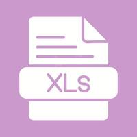 icono de vector xls