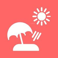 Beach Vector Icon