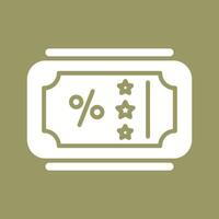 Sale Ticket Vector Icon