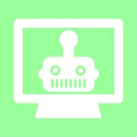 Artificial Bot Vector Icon