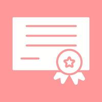 Diploma Vector Icon