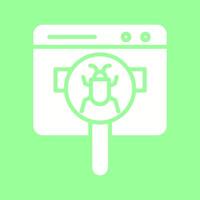 Web Bug Vector Icon