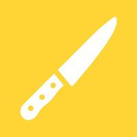 icono de vector de cuchillo