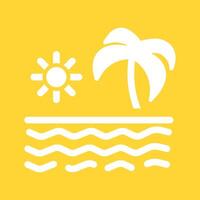 icono de vector de verano