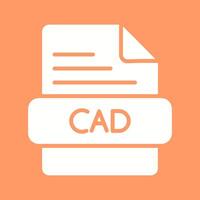 icono de vector de cad