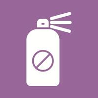 Pesticide Bottle Vector Icon