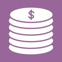 Stack of Coins Vector Icon