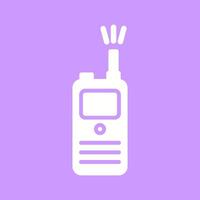 Walkie Talkie Vector Icon