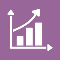 Rising Statistics Vector Icon