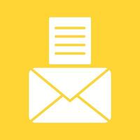 Email Documents Vector Icon