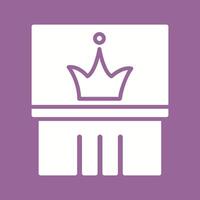 Crown Exhibit Vector Icon