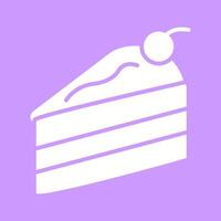 Cake Slice Vector Icon