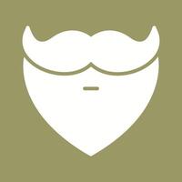 barba y Bigote yo vector icono