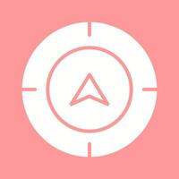 Directional Compass Vector Icon