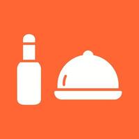 Food and Beer Vector Icon