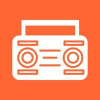 Cassette Player Vector Icon