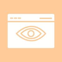 Web Visibility Vector Icon