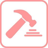 Hammer Tool Vector Icon