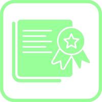 Certification Vector Icon