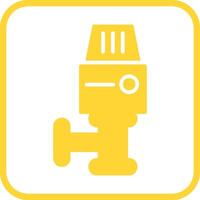 Thermostatic Head Vector Icon