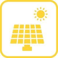 Solar Panel Vector Icon