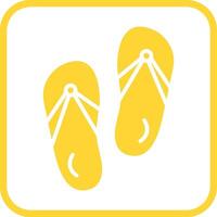 icono de vector de zapatillas