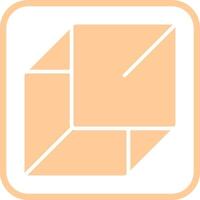 Cube Vector Icon