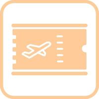 Plane Tickets Vector Icon