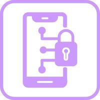 Secure Device Vector Icon