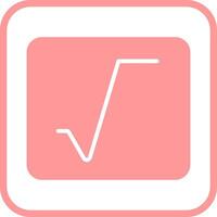 Square Root Vector Icon