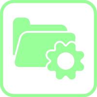 Preferences Folder Vector Icon