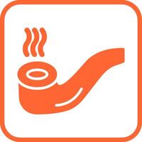 Cigar Pipe Vector Icon