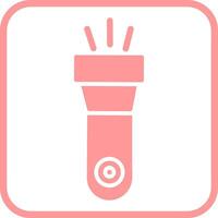 Flashlight Vector Icon