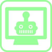 Artificial Bot Vector Icon