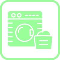 Washing Machine Vector Icon