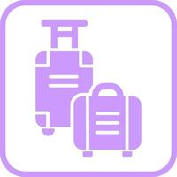 Luggage Bag Vector Icon