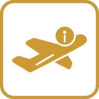 Flight Information Vector Icon