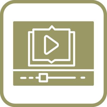 icono de vector de tutoriales