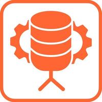 Database Management Vector Icon