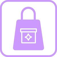 Duty Free Luggage Vector Icon