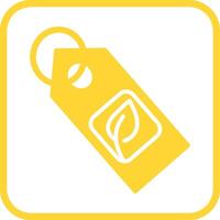 Eco Tag Vector Icon