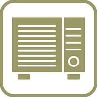 AC Window Unit Vector Icon