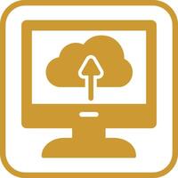 Cloud Backup Vector Icon