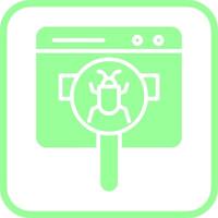 Web Bug Vector Icon