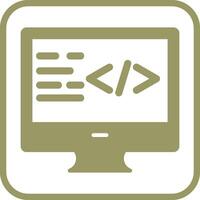 Coding Vector Icon