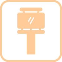 Billboard Vector Icon