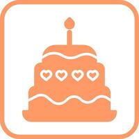 Cake Vector Icon