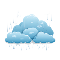 ai gegenereerd regen wolken bewolkt de lucht, afbeelden van de natuur dramatisch woede png